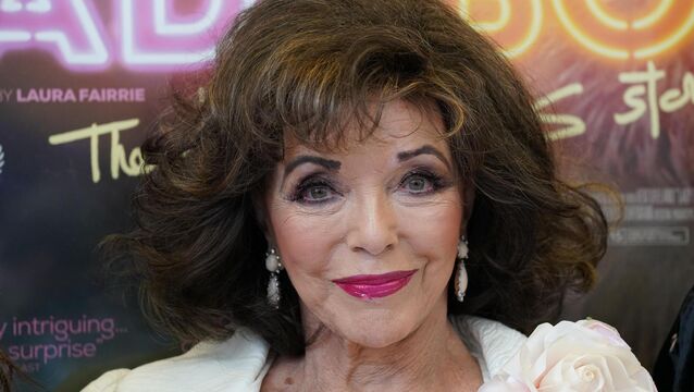 <p>Dame Joan Collins (Jonathan Brady/PA)</p>