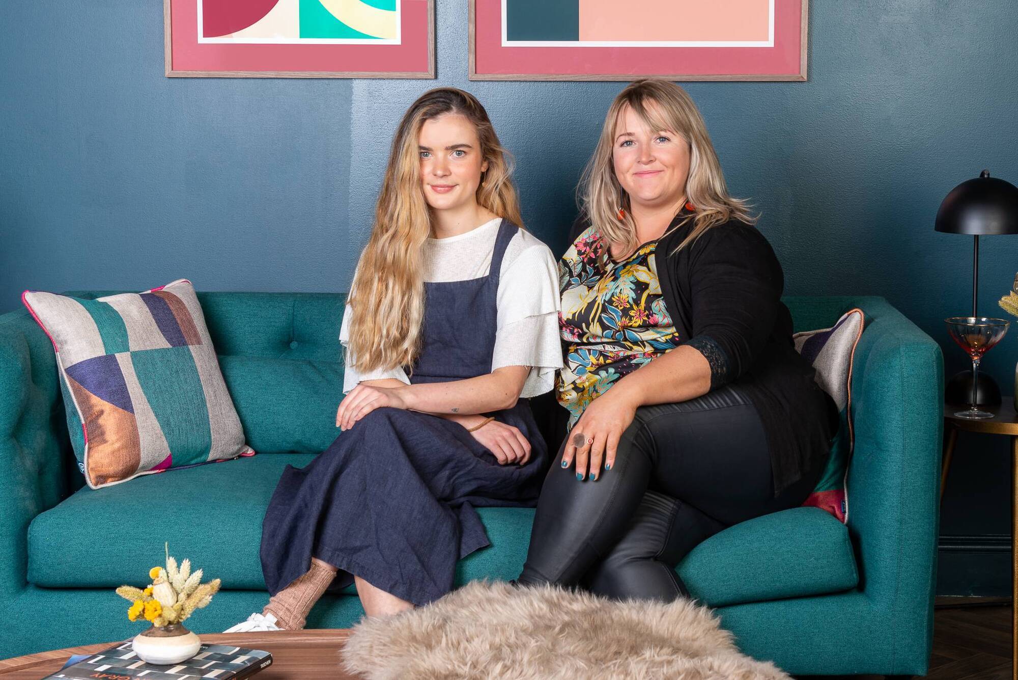 Deirdre Fitzgerald and Yvonne Mulligan of Nine Yards Design. 
