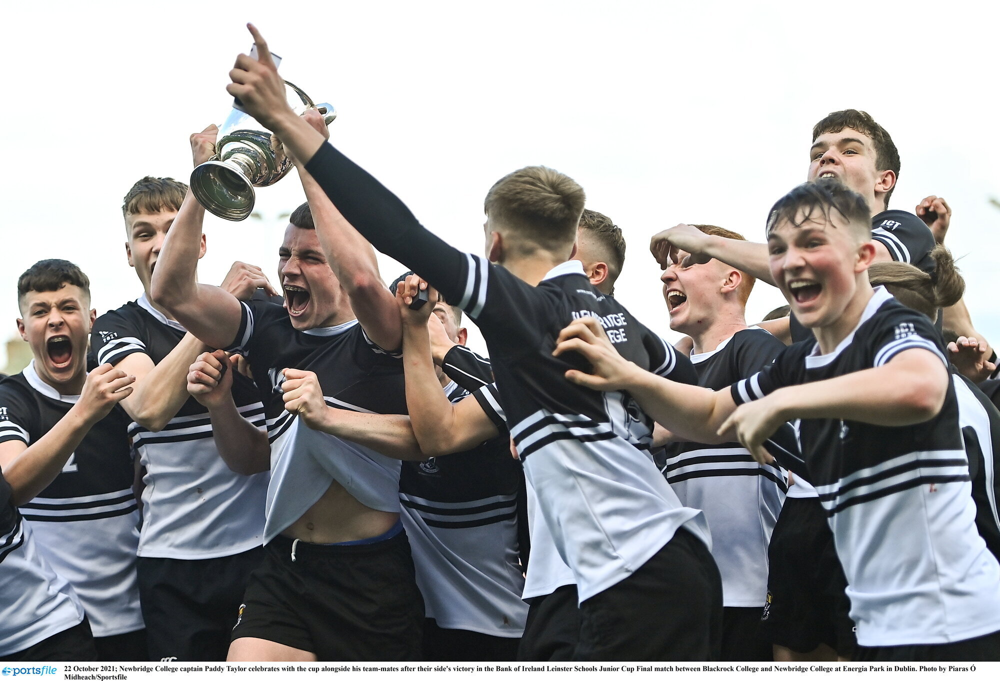 Leinster Schools Junior Cup: Paddy Taylor kicks Newbridge College to glory