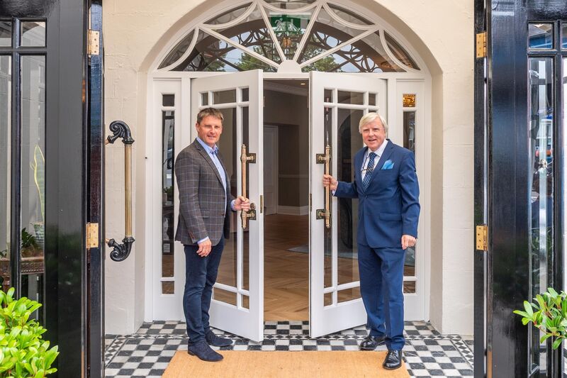 DOORS TO SUCCESS: John and Francis Brennan, owners of The Lansdowne Hotel, Kenmare. Picture: Andy Gibson DOORS TO SUCCESS: John and Francis Brennan, owners of The Lansdowne Hotel, Kenmare. Picture: Andy Gibson