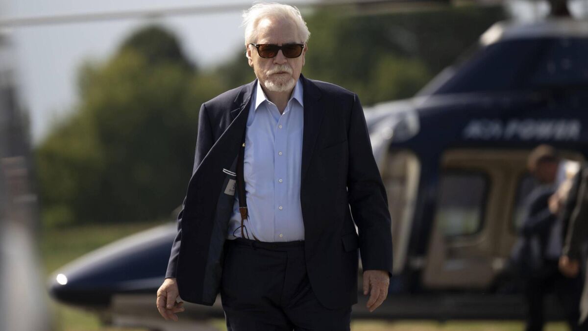 Brian Cox as Logan Roy in Succession.