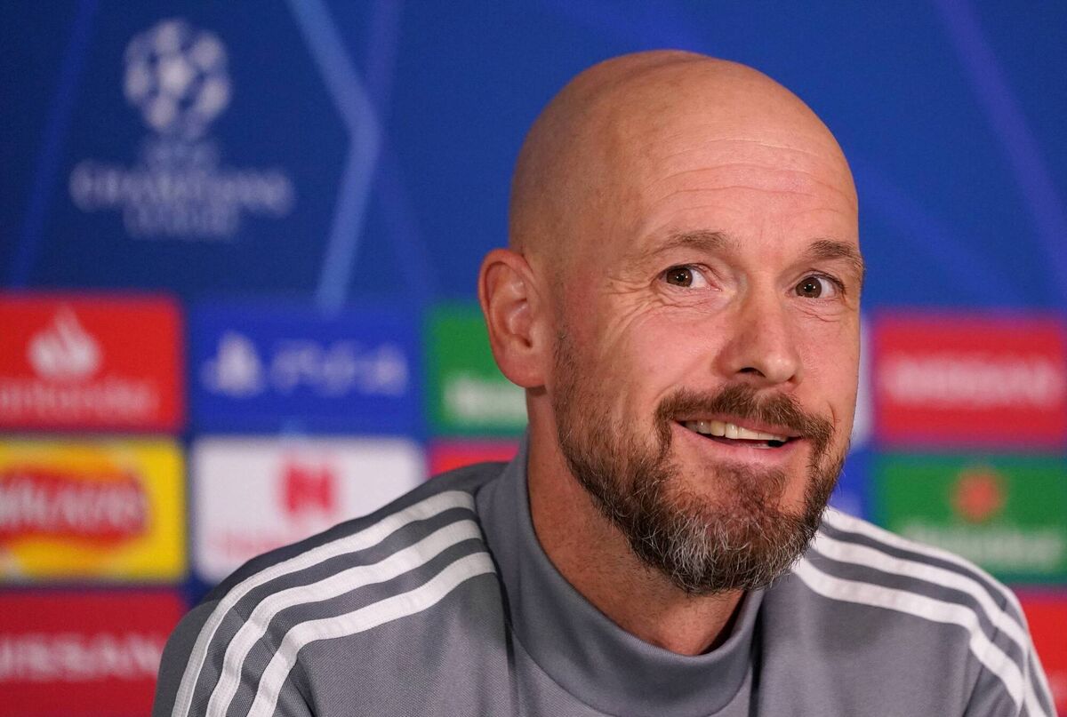 Ajax manager Erik ten Hag.