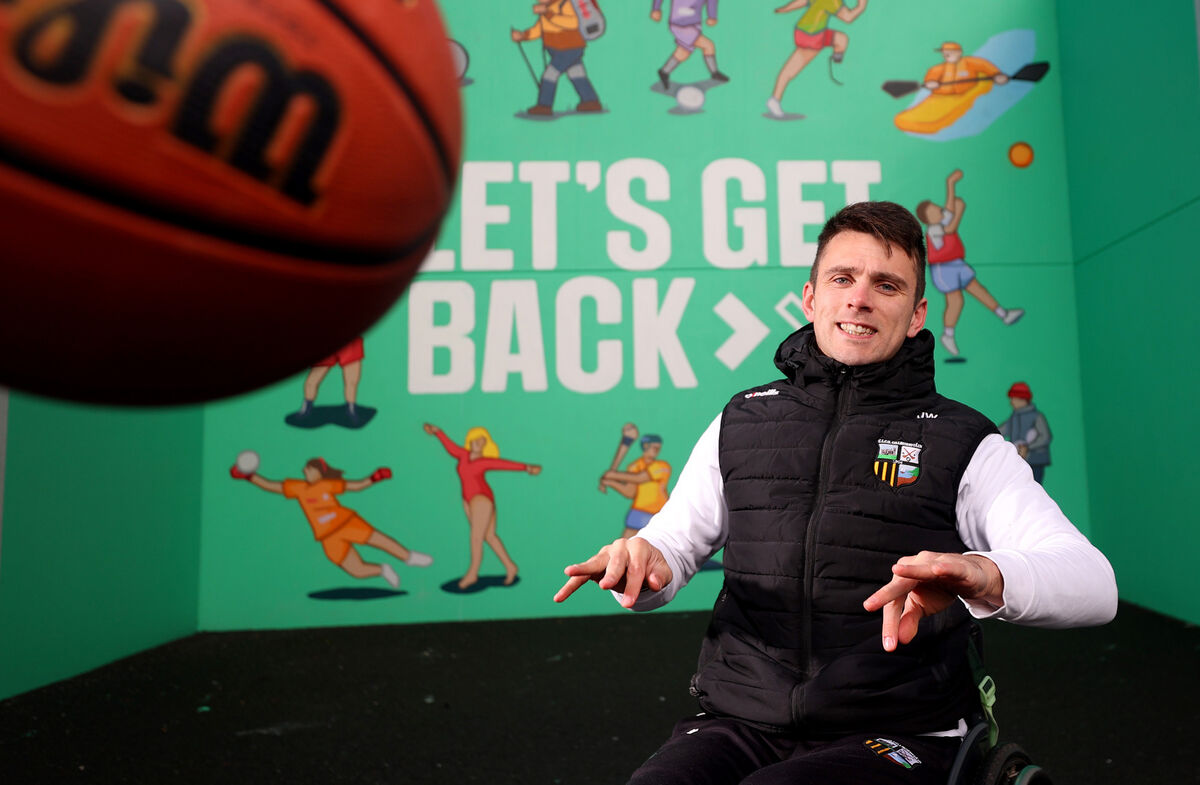 Jamie Wall pictured at Ballyboden St Enda’s GAA Club, Dublin at the launch of ‘Let’s Get Back’ - a campaign created by Sport Ireland in partnership with Healthy Ireland. Picture: INPHO/James Crombie Jamie Wall pictured at Ballyboden St Enda’s GAA Club, Dublin at the launch of ‘Let’s Get Back’ - a campaign created by Sport Ireland in partnership with Healthy Ireland. Picture: INPHO/James Crombie