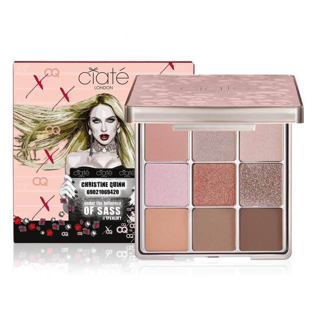 Ciaté London X Christine Quinn Boss B*tch eyeshadow palette, €41.39 @ ciatelondon.com