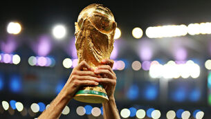 <p>The men’s World Cup takes place every four years (Mike Egerton/PA)</p>