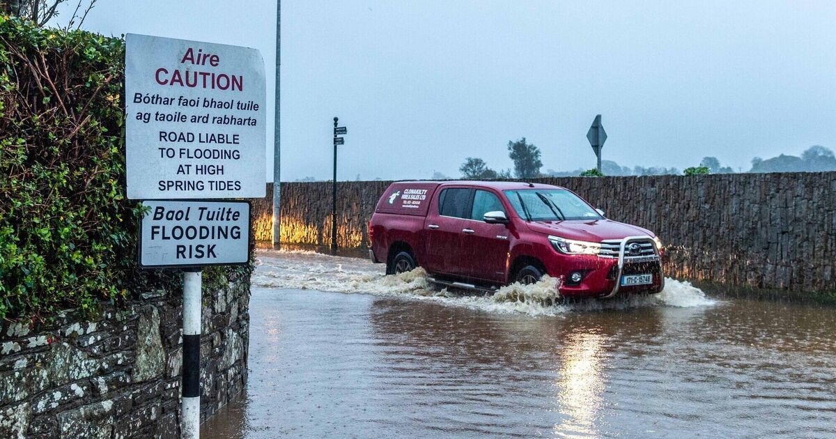 Weather warnings extended for Waterford and Cork as heavy rain to continue
