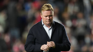 Ronald Koeman has lost his job (Manu Fernandez/AP)