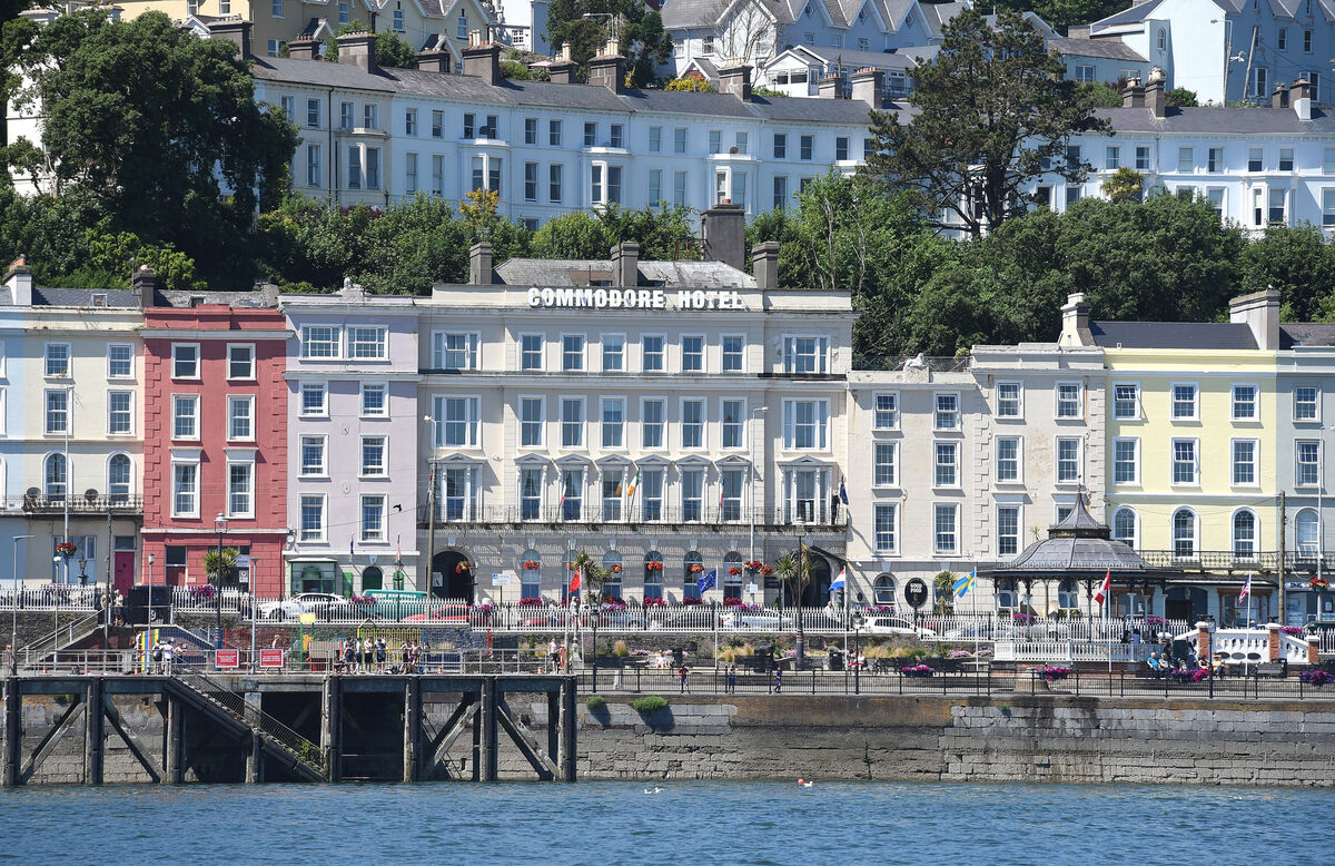 The Commodore Hotel and promenade at Cobh. Picture: Larry Cummins