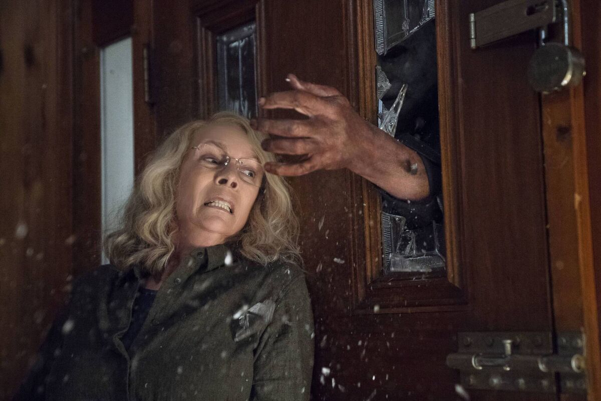 Jamie Lee Curtis as Laurie Strode. Picture: PA Photo/Universal Pictures/Ryan Green Jamie Lee Curtis as Laurie Strode. Picture: PA Photo/Universal Pictures/Ryan Green