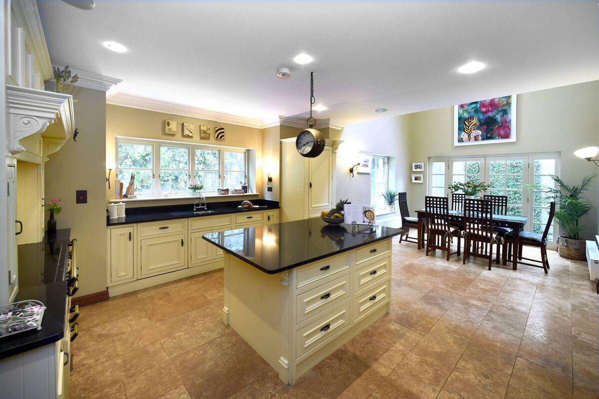 Kitchen and dining area Kitchen and dining area