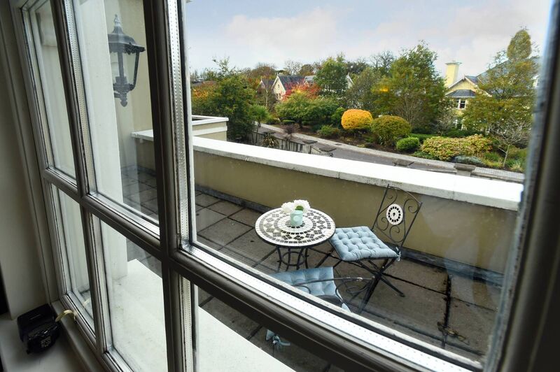 Balcony off the main bedroom suite