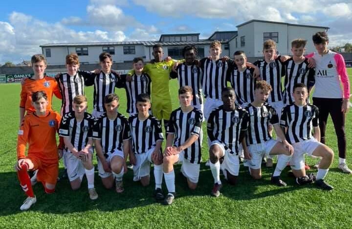 Limerick FC U15 team that has reached the EA Sports League of Ireland semi-final. Pic via Limerick FC