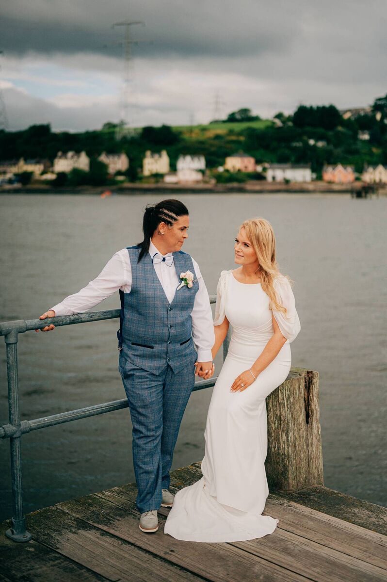 Diane Corcoran Barrett and Jenny Corcoran. Diane Corcoran Barrett and Jenny Corcoran.