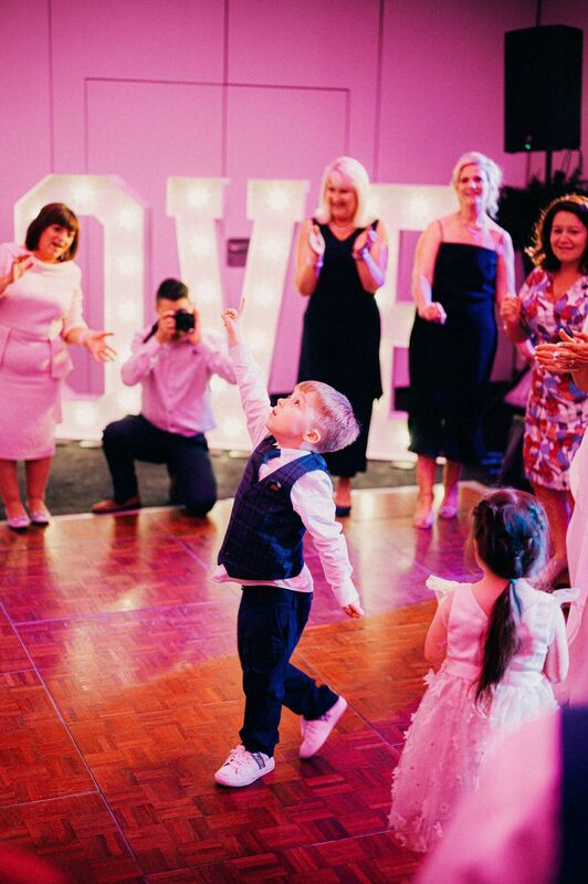 Celebrations at the Cork International Hotel for Diane Corcoran Barrett and Jenny Corcoran's wedding. 
