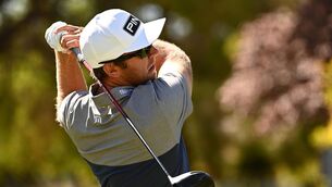 <p>Seamus Power: Back in the top 100 in the Official World Golf Ranking after his tie for 12th with Graeme McDowell in the Butterfield Bermuda Championship.  Picture: Alex Goodlett/Getty Images</p>