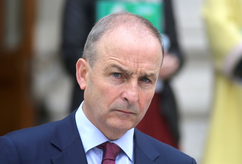 Taoiseach Micheál Martin said that if people collectively remained cautious, “we can avoid the need to have a backward return to restrictions." File Picture: Gareth Chaney/Collins Photos Dublin.