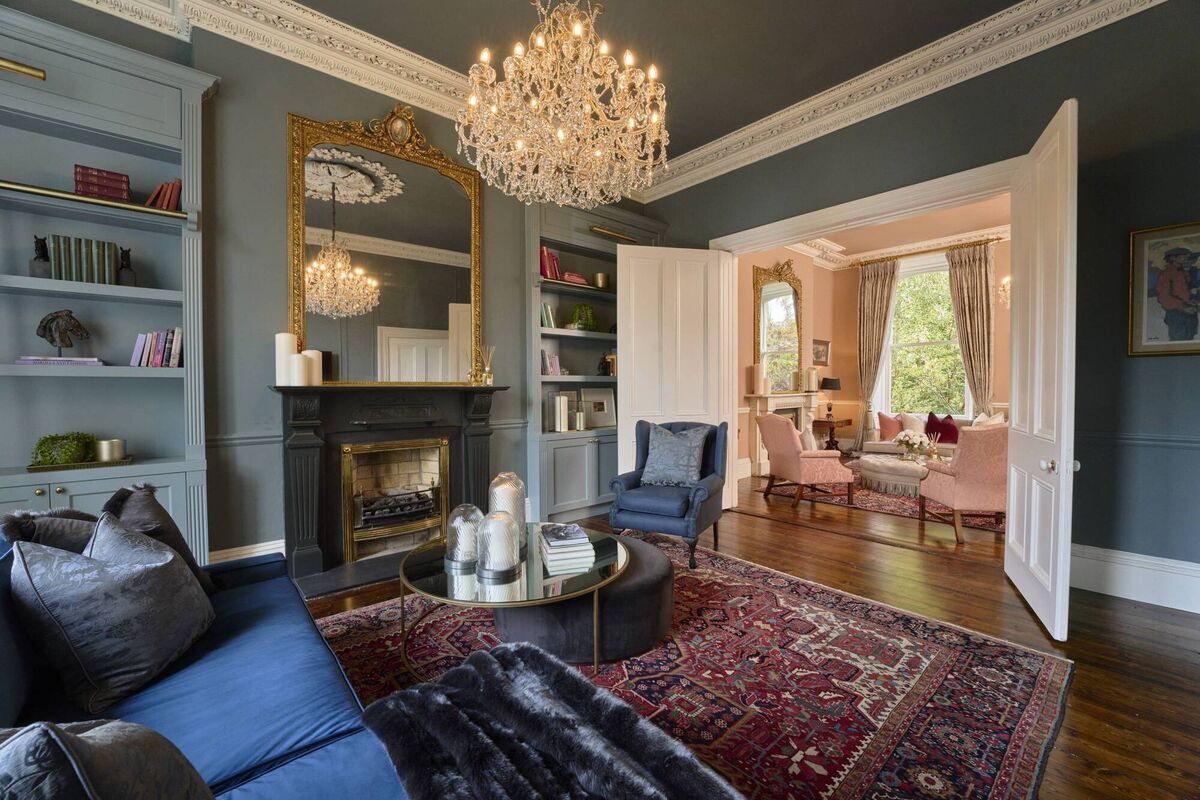 The reception rooms after their interiors revamp. The reception rooms after their interiors revamp.