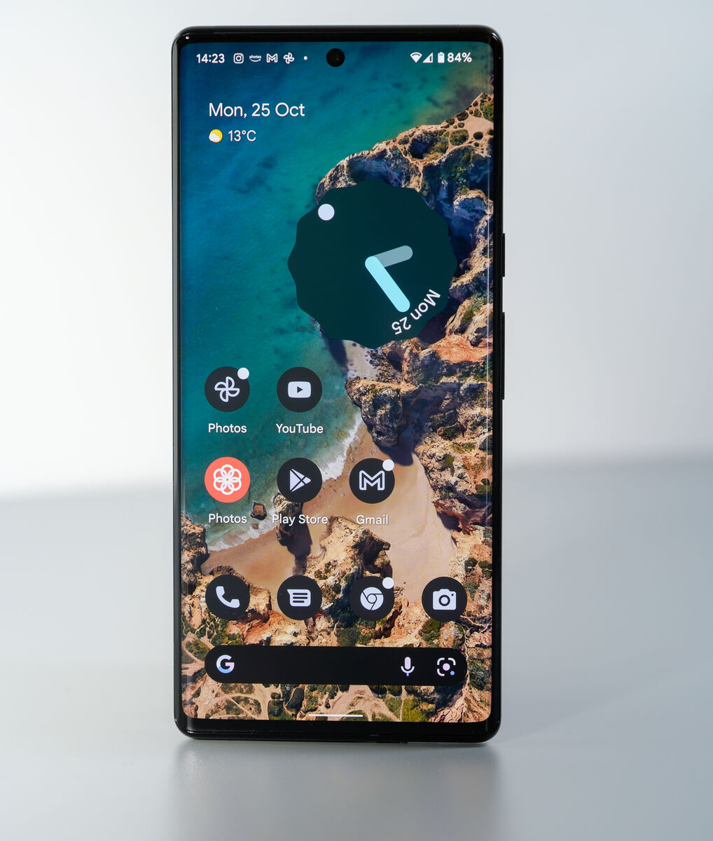 Google Pixel 6 Pro. Pic: Noel Campion