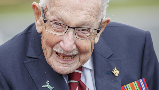 <p>Captain Tom Moore died earlier this year (Danny Lawson/PA)</p>