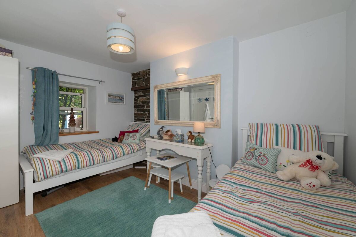 Maritime hues in the bedrooms