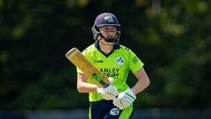 <p>Ireland's Gaby Lewis. Picture: Oisin Keniry</p>