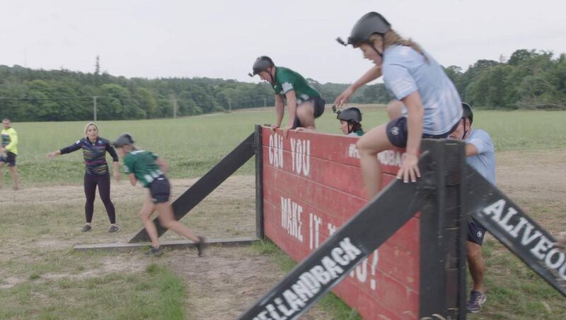 Some of the action on episode two of Ireland's Fittest Family. 