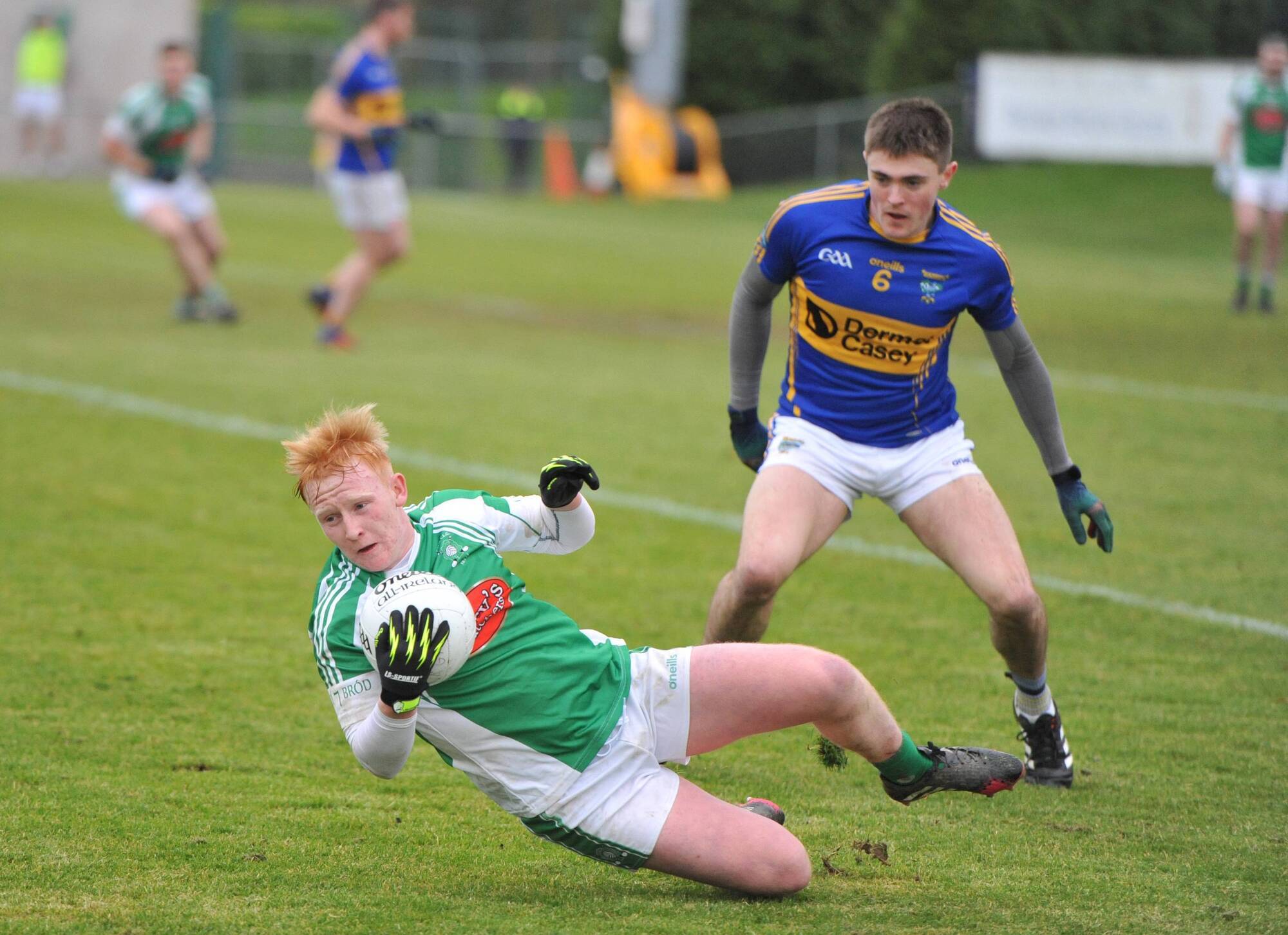 St Brendan's goalscorer Dan Goggin in action for his club, Na Gaeil in a 2019 Munster Championship match. Picture: Larry Cummins.