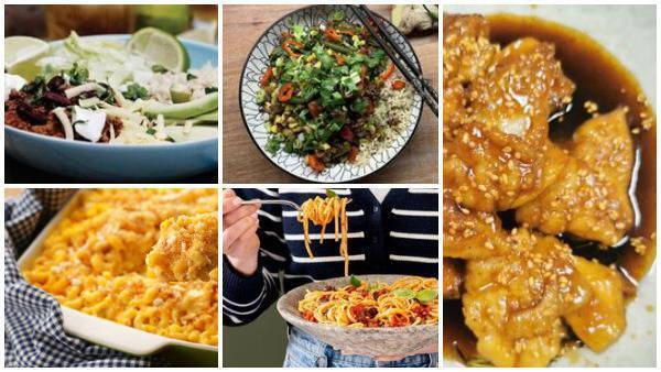 Midweek Meals: Five quick and easy dinners ready in under thirty minutes