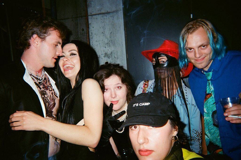 Paul Mescal and Phoebe Bridgers at a Halloween party as Machine Gun Kelly and Megan Fox Picture: @ziwe / Instagram