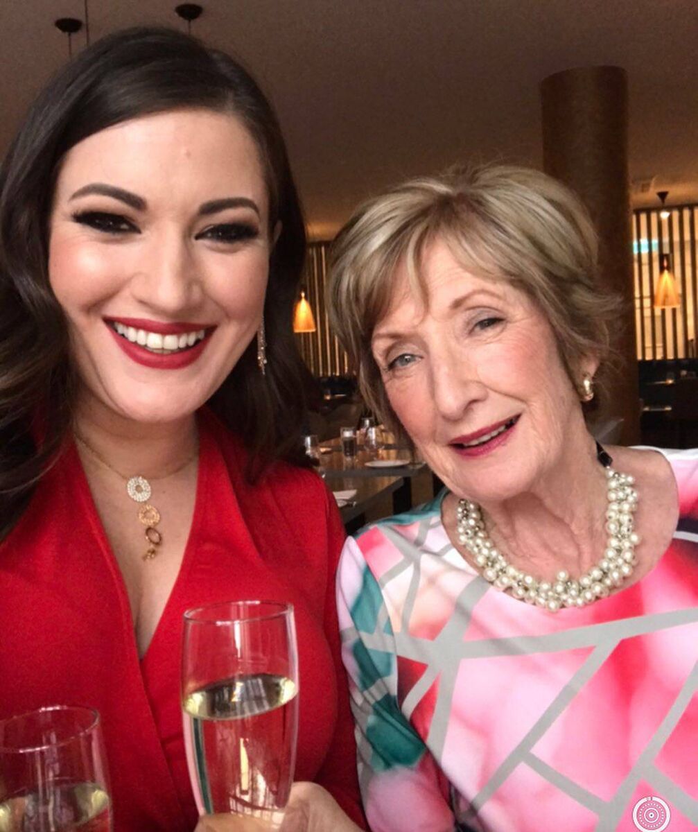 Elaine shared some beautiful snaps of her mother Picture: @elainecrowleytv / Instagram Elaine shared some beautiful snaps of her mother Picture: @elainecrowleytv / Instagram