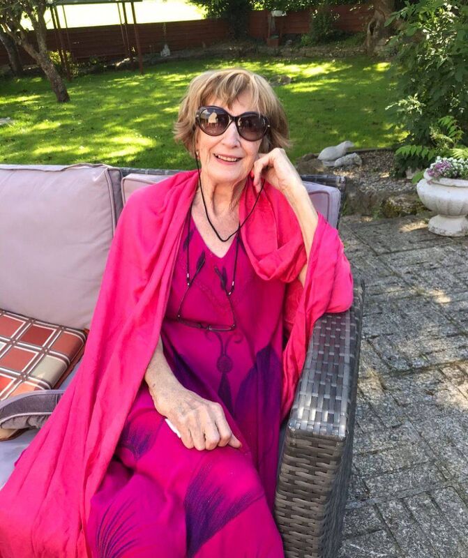 Elaine shared some stunning photos of her mother in the Instagram post Picture: @elainecrowleytv