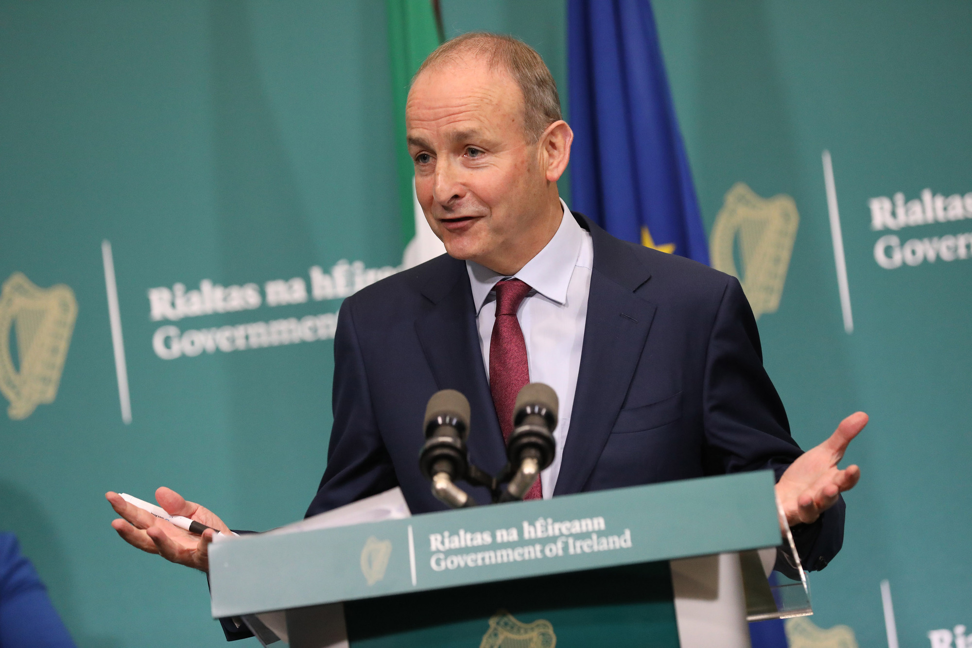 In terms of the potential of the British Government triggering Article 16, Mr Martin said nothing should be taken as inevitable in respect of the current talks on the Protocol that are underway between the European Union and the United Kingdom government. File Picture: Julien Behal