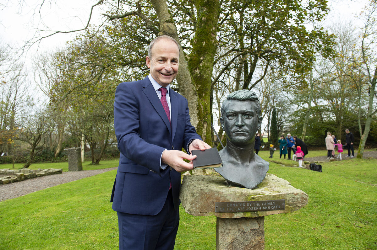 Taoiseach Micheál Martin at the official handover ceremony. Picture: Julien Behal Photography Taoiseach Micheál Martin at the official handover ceremony. Picture: Julien Behal Photography