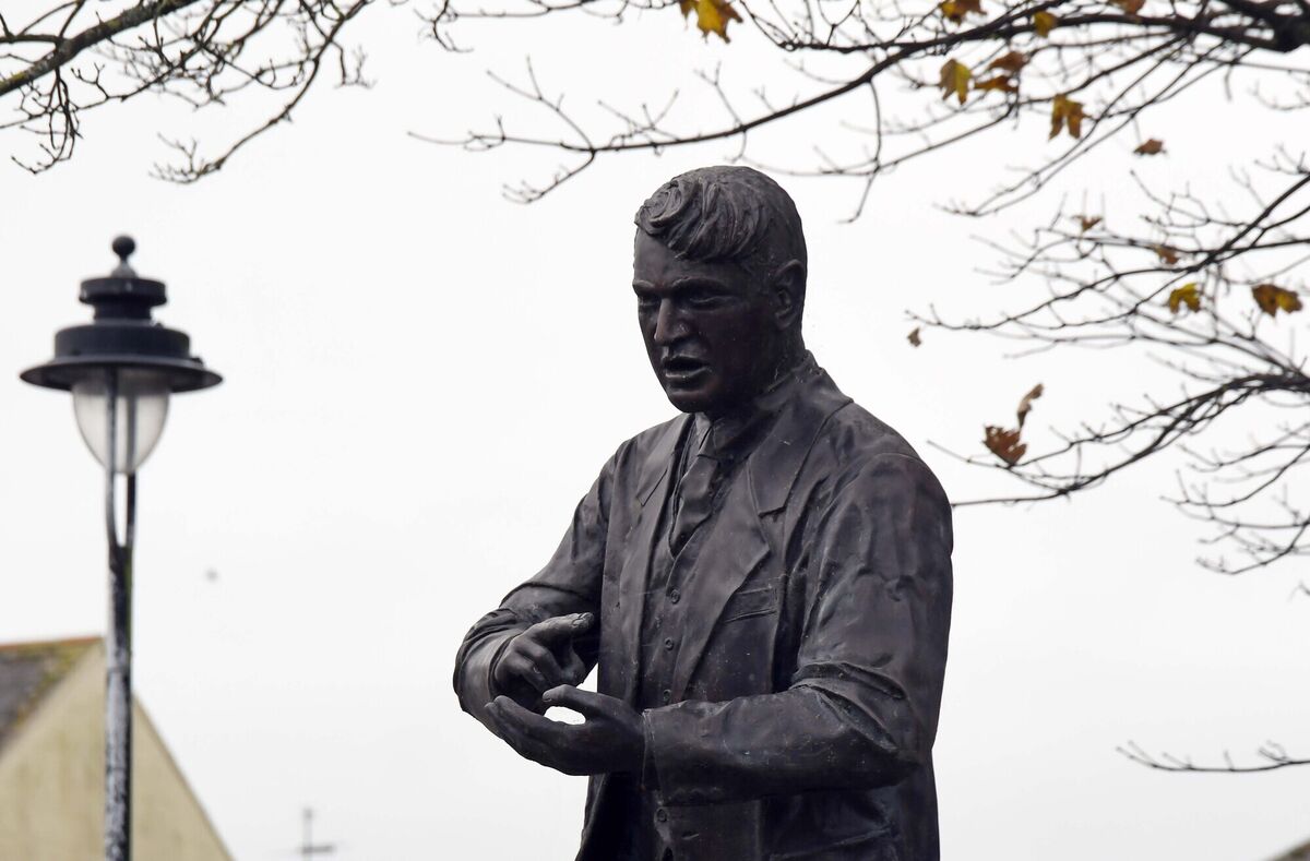 The statue of Michael Collins in Clonakilty, Co Cork. Picture Denis Minihane. The statue of Michael Collins in Clonakilty, Co Cork. Picture Denis Minihane.