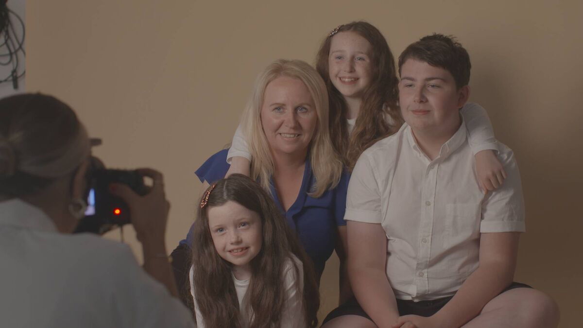 Siobhan, Ella, Faye and Ben. 