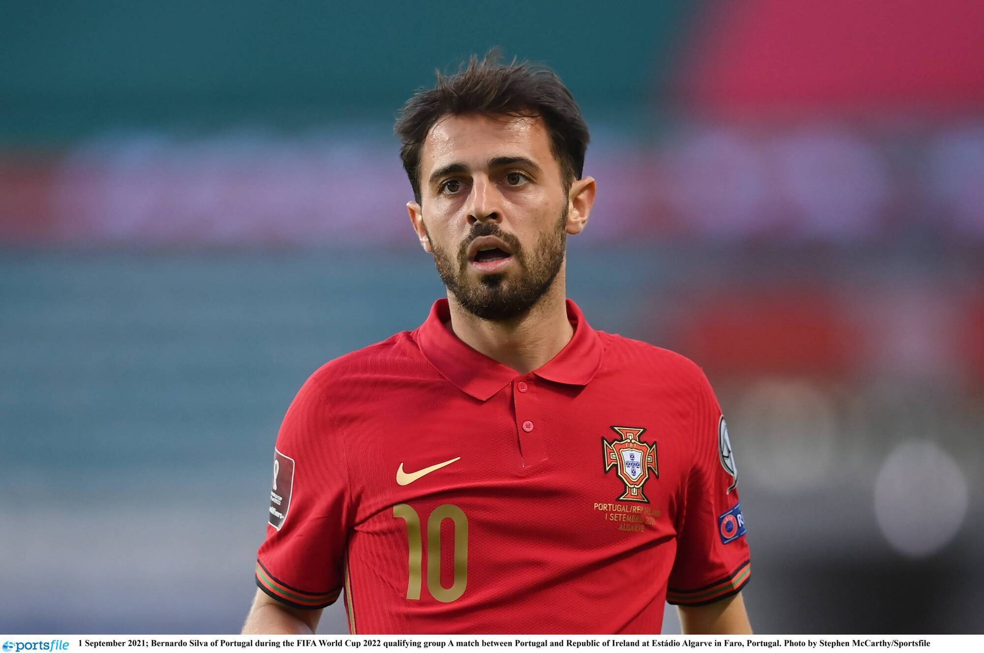 Portugal's Bernardo Silva an injury doubt for Ireland clash