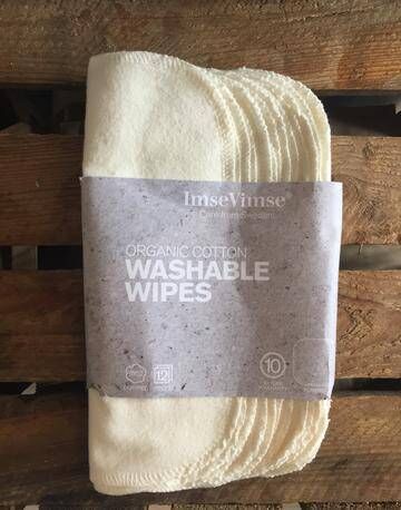 ImseVimse Organic Washable Cloth Wipes ImseVimse Organic Washable Cloth Wipes