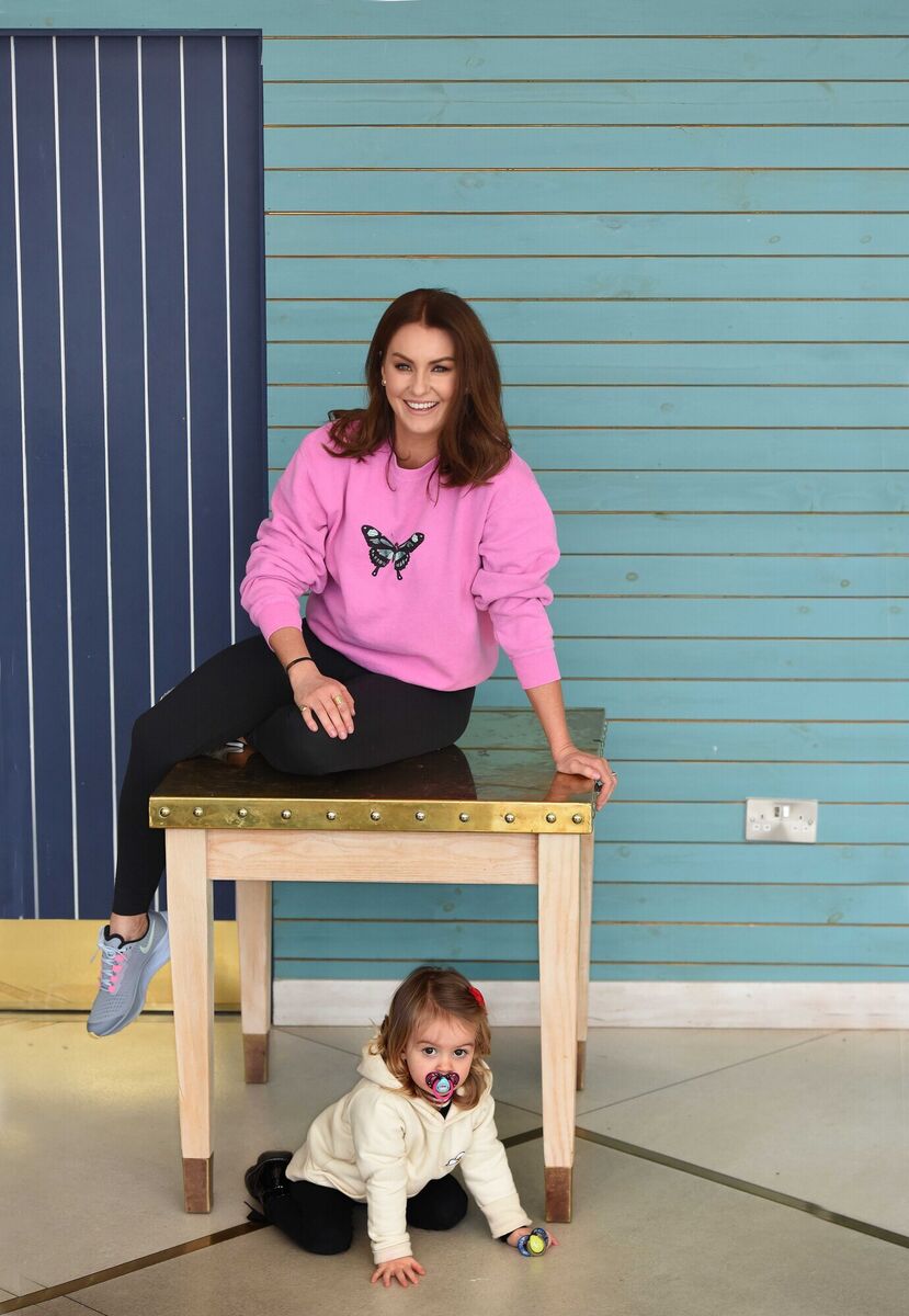 Mairead Ronan with her youngest daughter Bonnie. Mairead Ronan with her youngest daughter Bonnie.