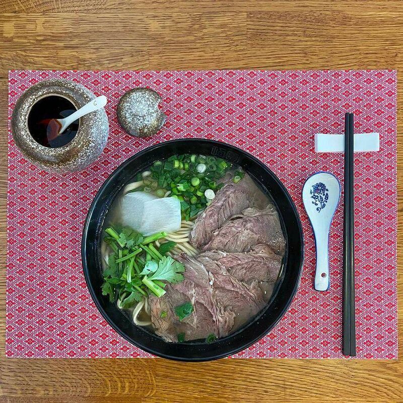 Lanzhou handpulled noodles at Lee's Charming Noodles Lanzhou handpulled noodles at Lee's Charming Noodles