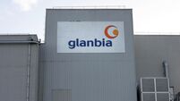 FILE PHOTO Irish-based nutrition group Glanbia has announced a 22.6pc drop in earnings from last year END