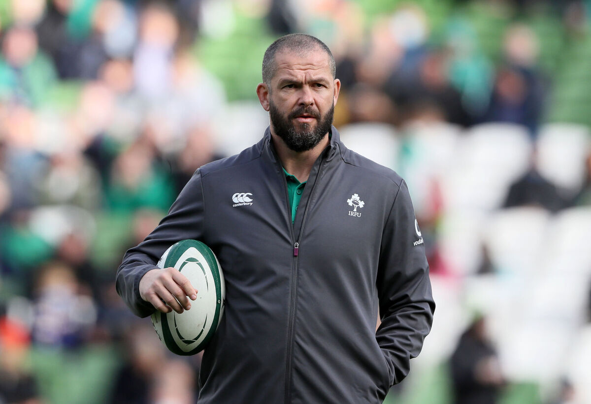 Saturday’s stirring win over New Zealand shows Andy Farrell has Ireland going the right way. Picture: Brian Lawless/PA
