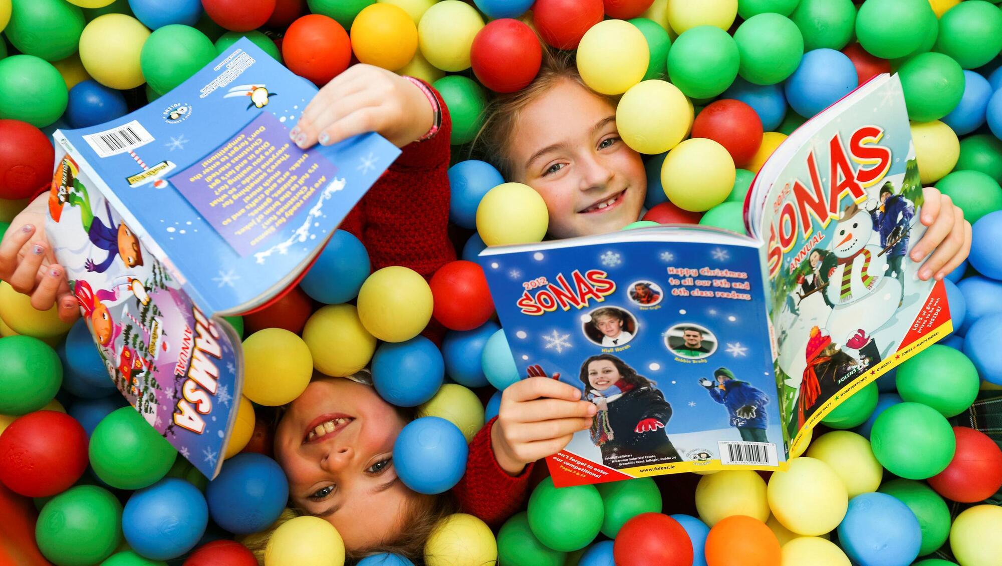 It's that time of year: Súgradh, Spraoi, Siamsa and Sonas annuals hit schools