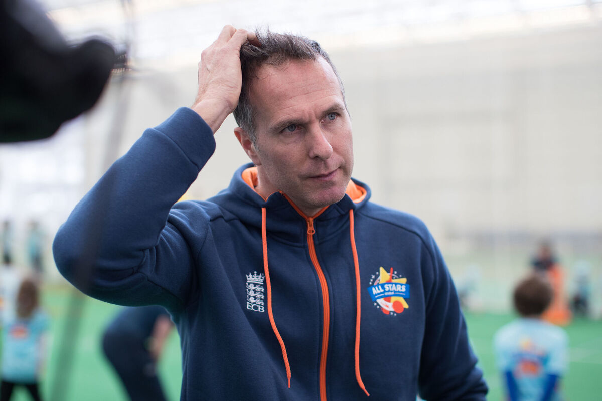 Former England captain Michael Vaughan. Picture: Aaron Chown