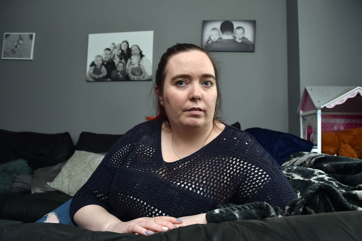 Amanda Coughlan Santry: The Offaly woman said the key message they want decision-makers to hear is: 'We implore you to execute an iron-clad, achievable and rapid solution for our children.' Picture: Ray Ryan