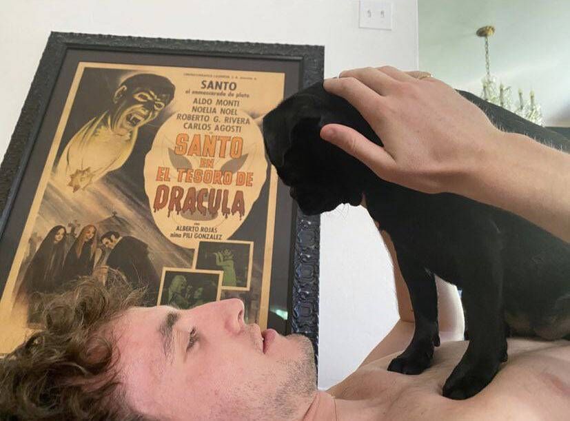 Find someone who looks at you the way Paul Mescal looks at this pug.  