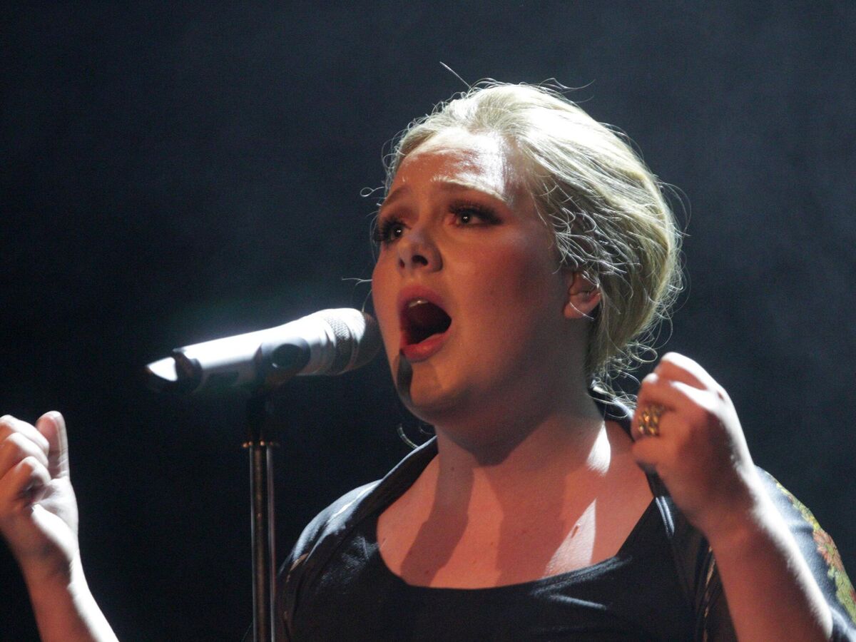  Adele  at the Olympia Theatre, Dublin, in 2011. Picture: Arthur Carron/Collins