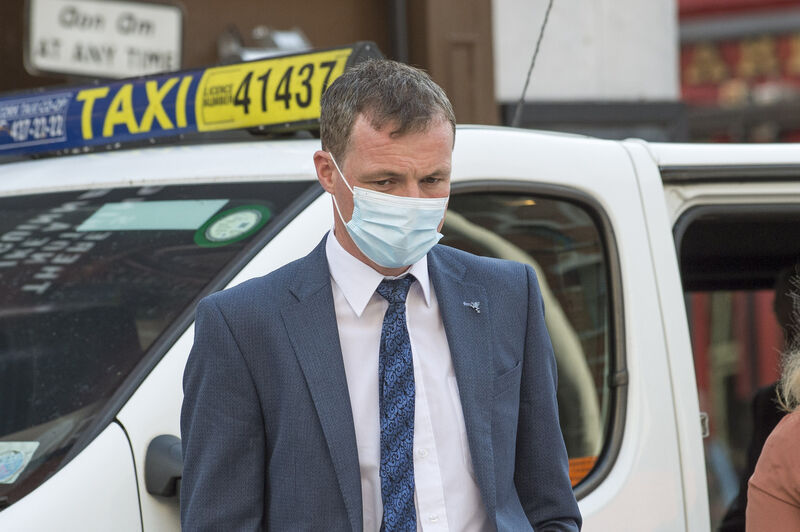 Kieran Downey, husband of the late Marie Downey pictured at Cork city Coroners Court. Picture: Cork Courts Limited Kieran Downey, husband of the late Marie Downey pictured at Cork city Coroners Court. Picture: Cork Courts Limited