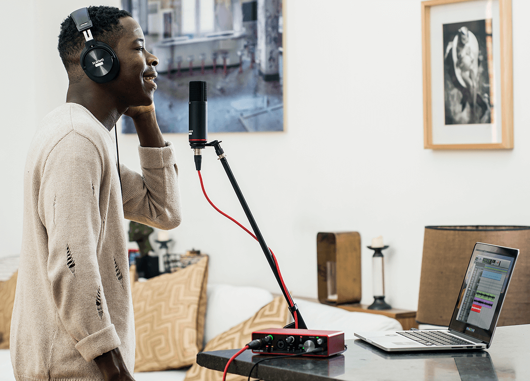 Focusrite Scarlette 2i2 Studio Bundle. Pic: Focusrite. Focusrite Scarlette 2i2 Studio Bundle. Pic: Focusrite.