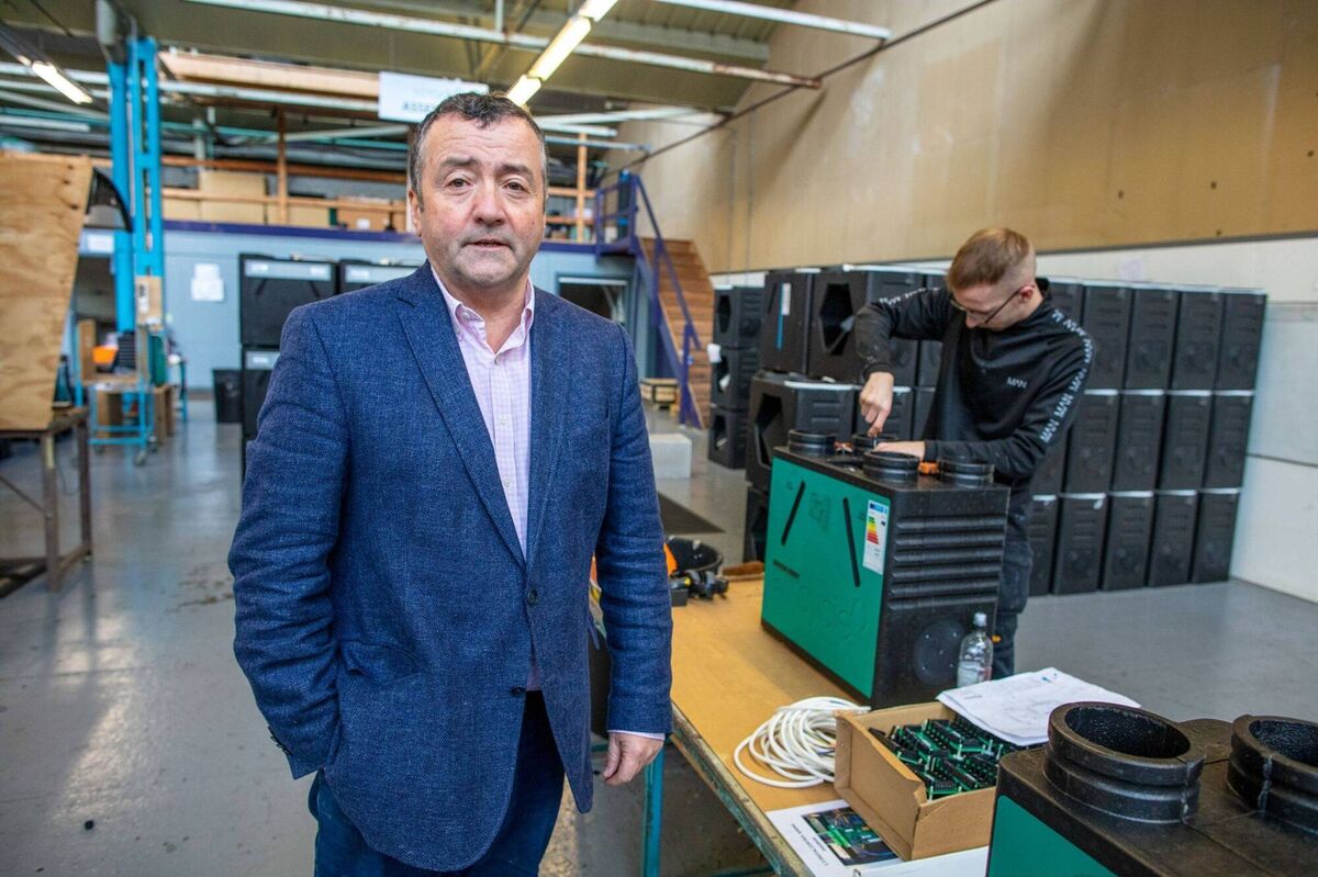 Declan Gormley doesn't agree with the doom and gloom overt the Protocol. Picture: Paul Faith/Bloomberg