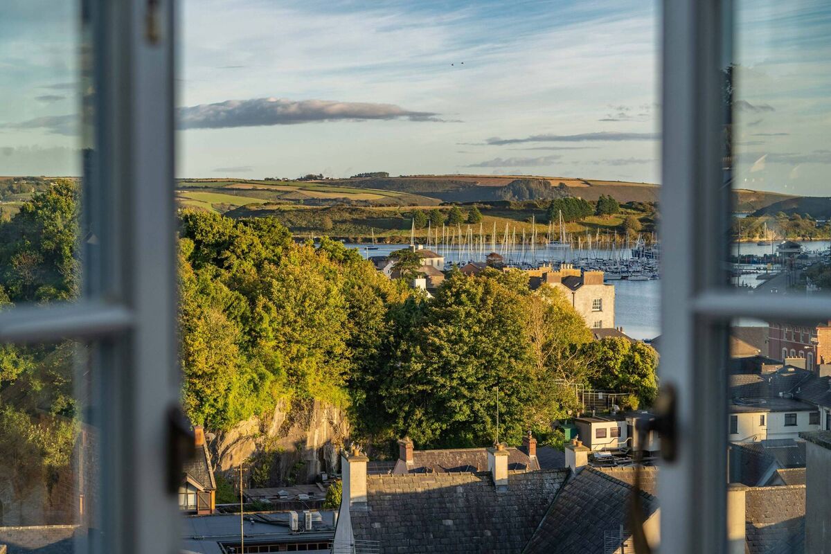 Kinsale harbour views from top of No 15 Kinsale harbour views from top of No 15
